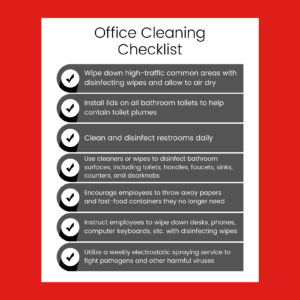 office cleaning checklist printable