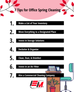 7 Office Spring Cleaning Tips
