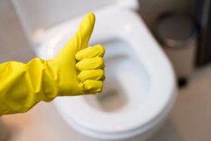 Thumbs up for commercial cleaning