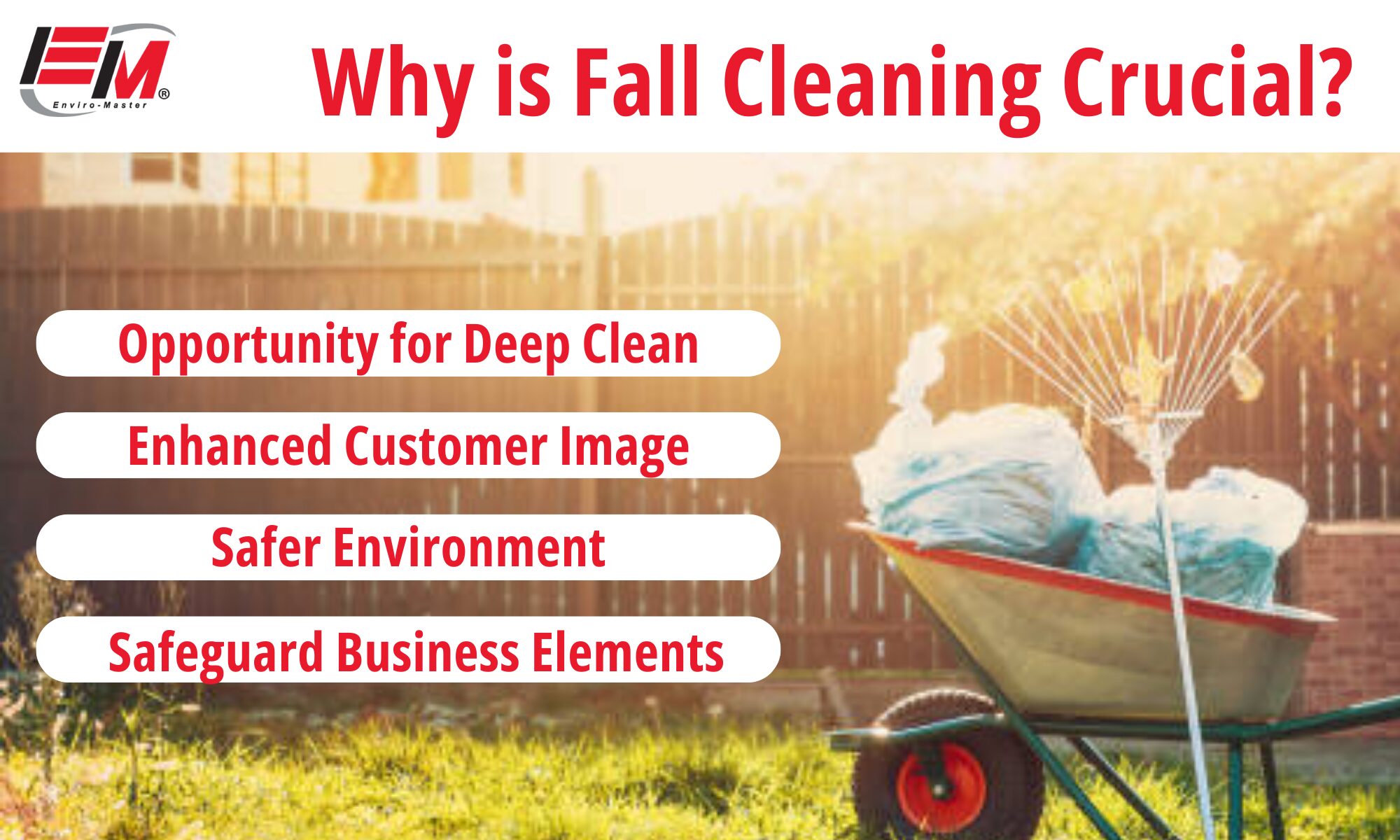 why is fall cleaning crucial