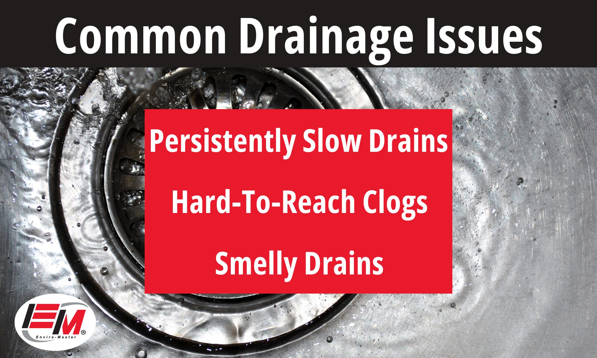 common drainage issues